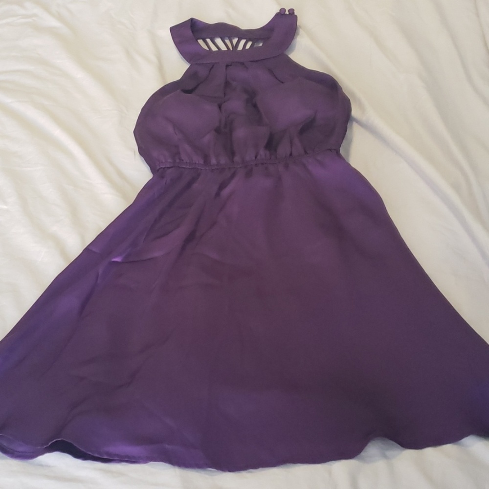 Purple Party Dress